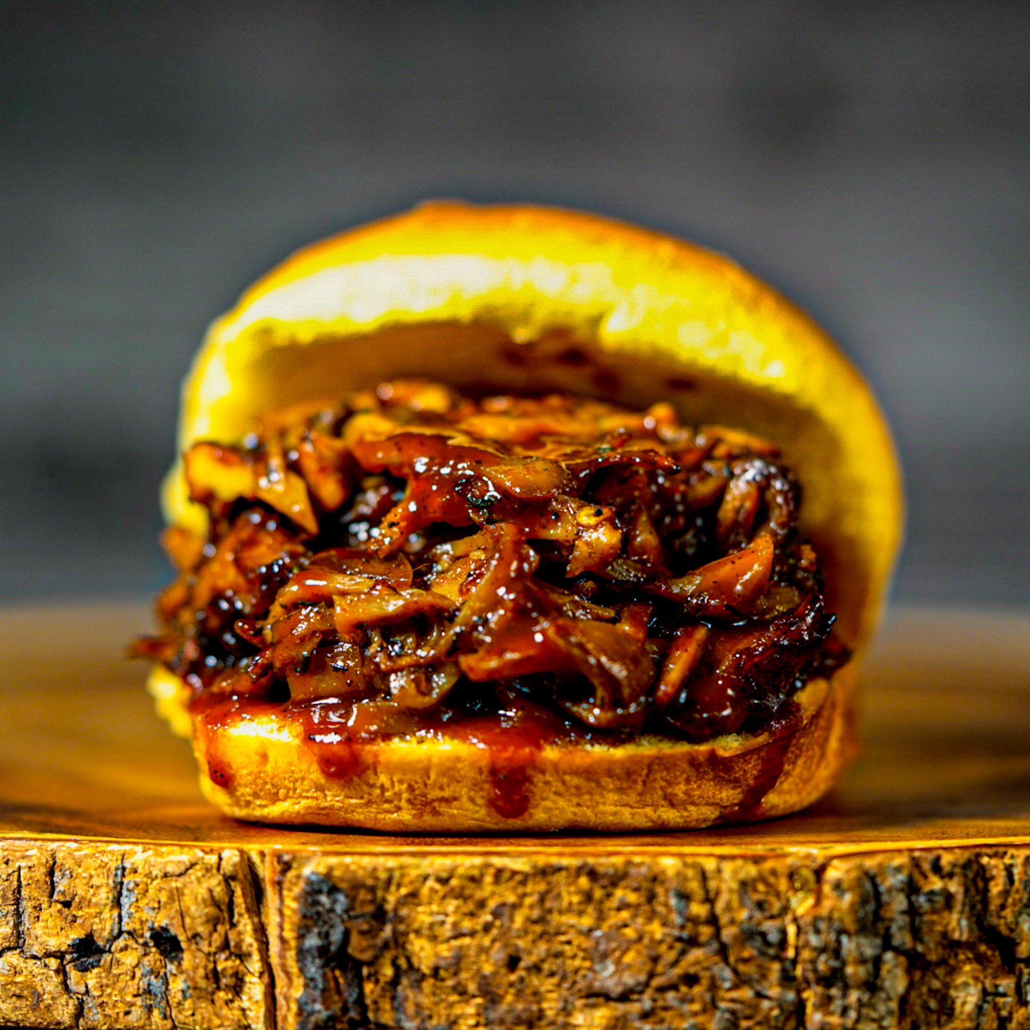 The Ultimate Jerk- BBQ Vegan Pulled "Pork"