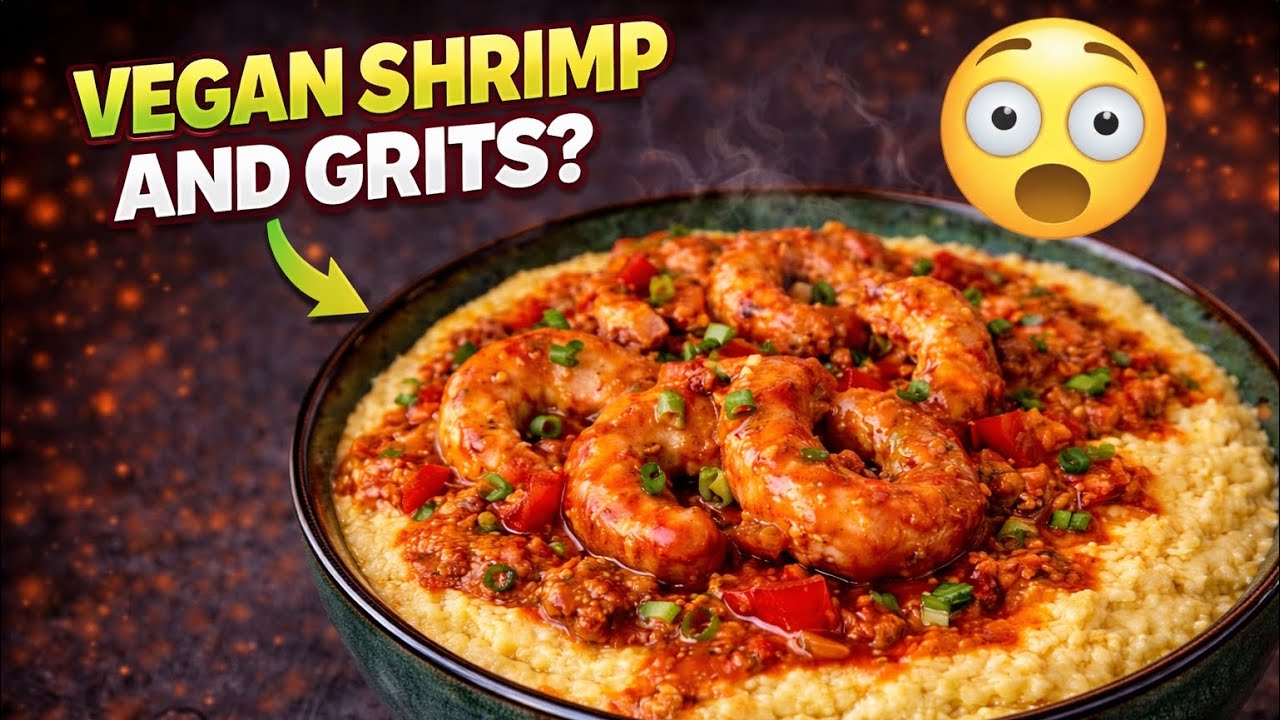 Vegan Shrimp & Grits