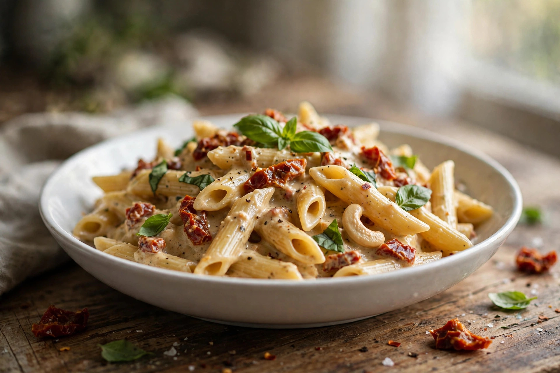 Vegan Tuscan Pasta